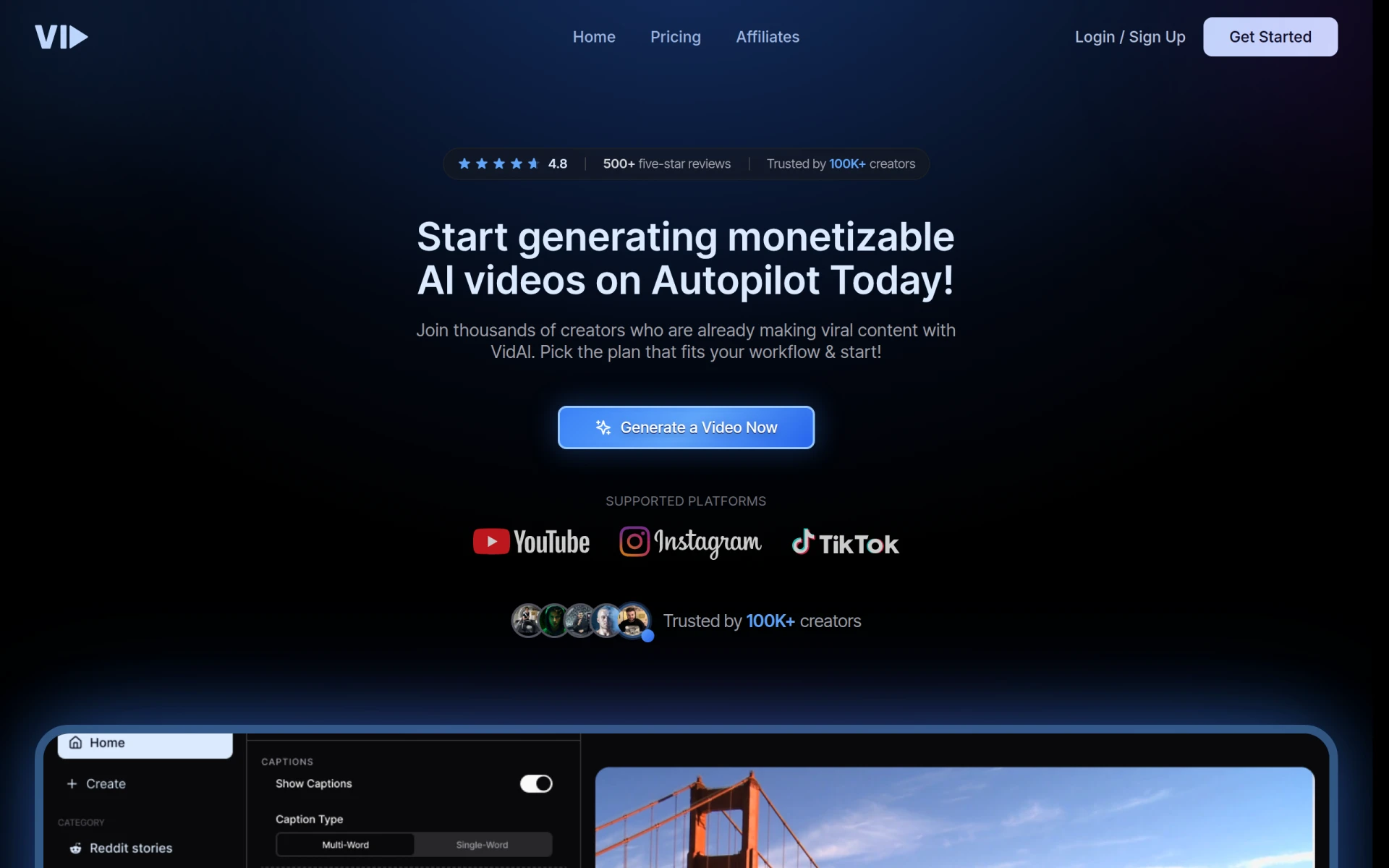 Vid.AI feature image