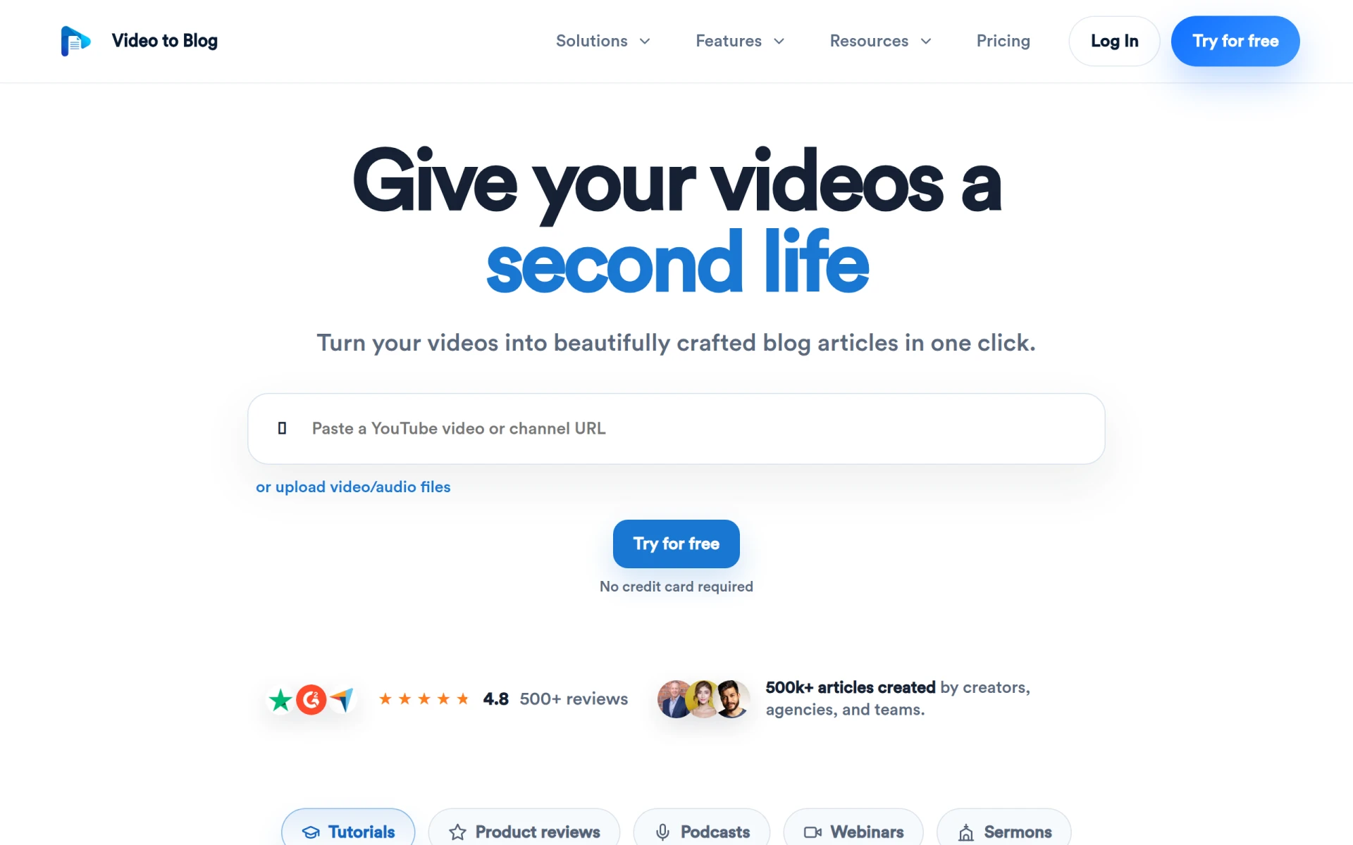 Video to Blog feature image