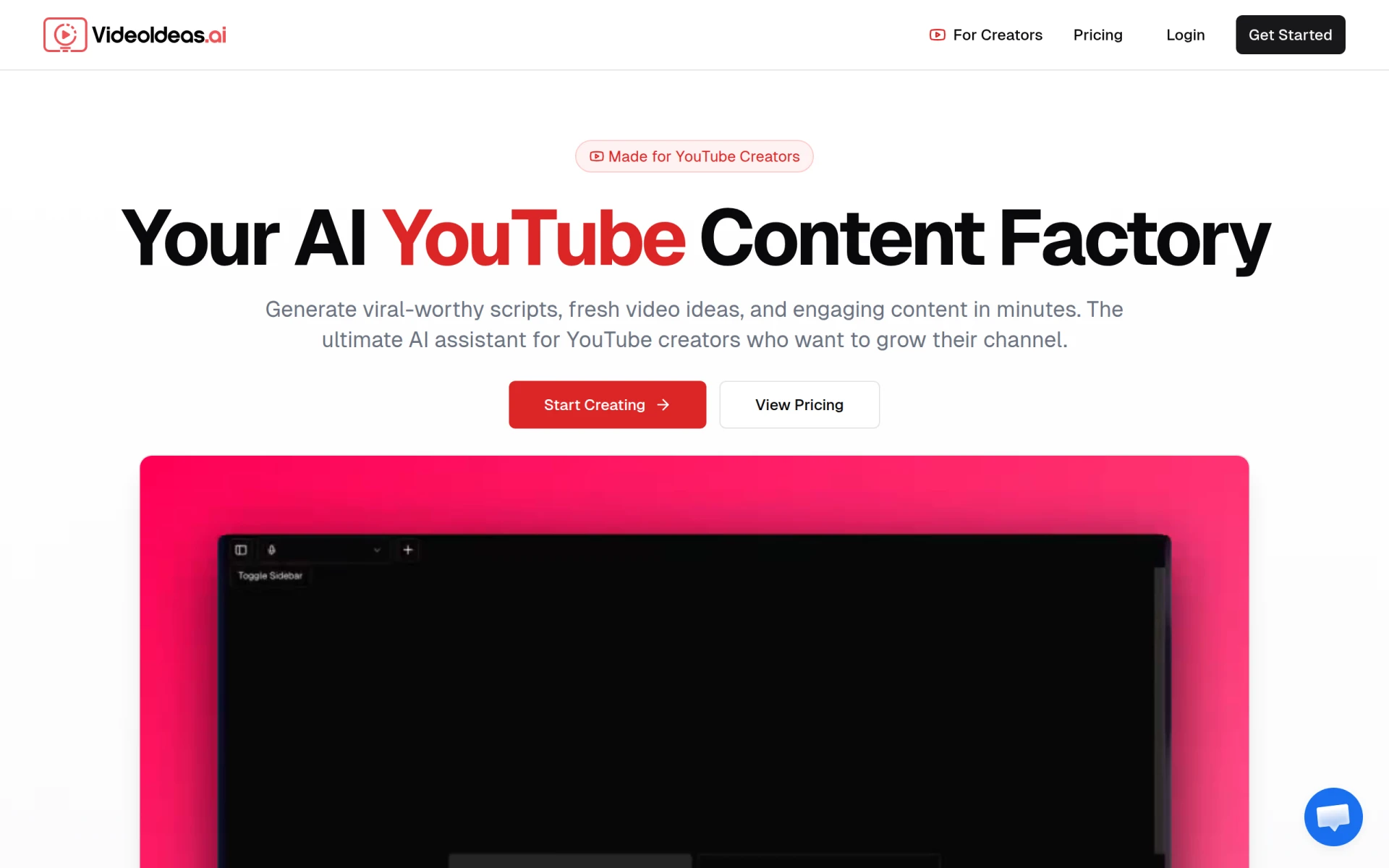 VideoIdeas.ai screenshot