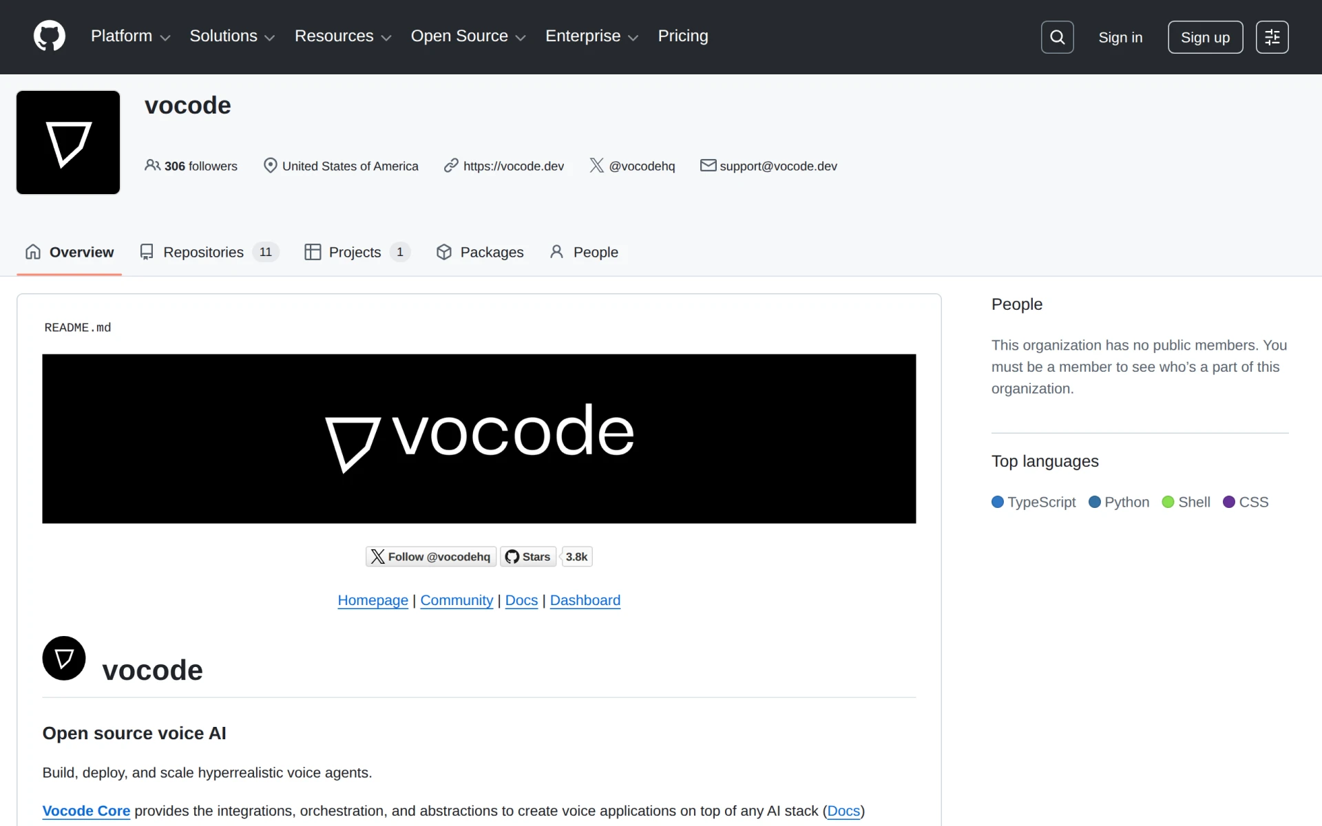 vocode screenshot
