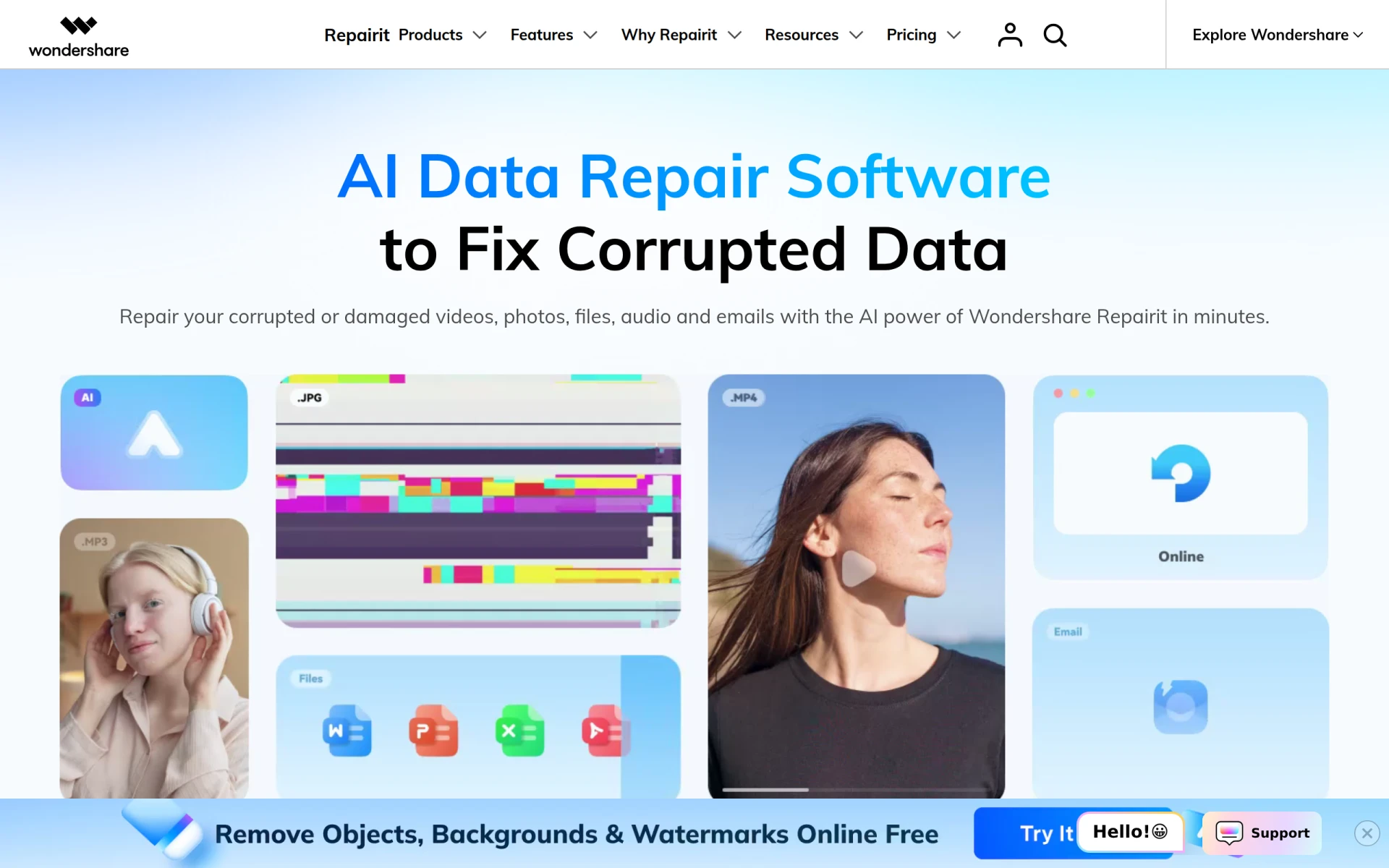 Wondershare Repairit feature image