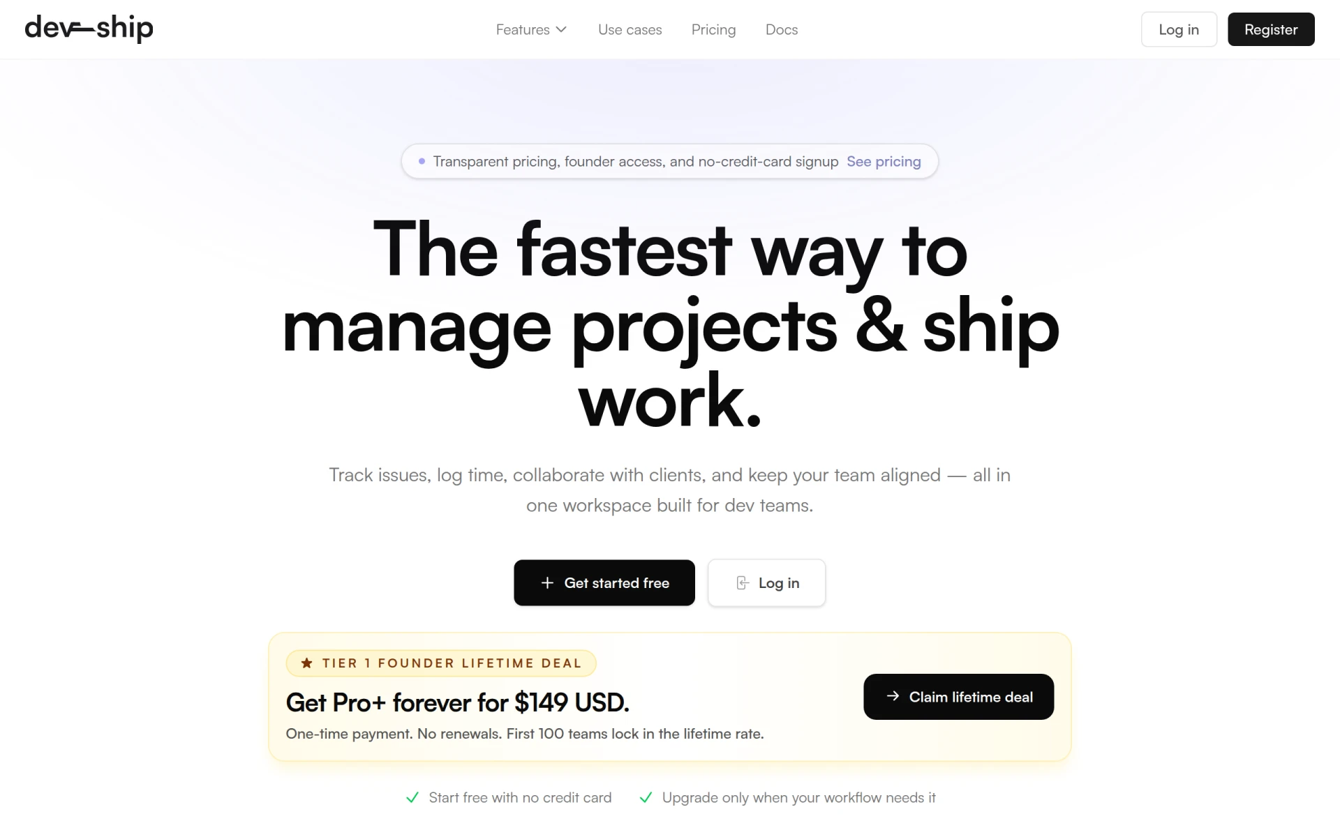 Work Management screenshot