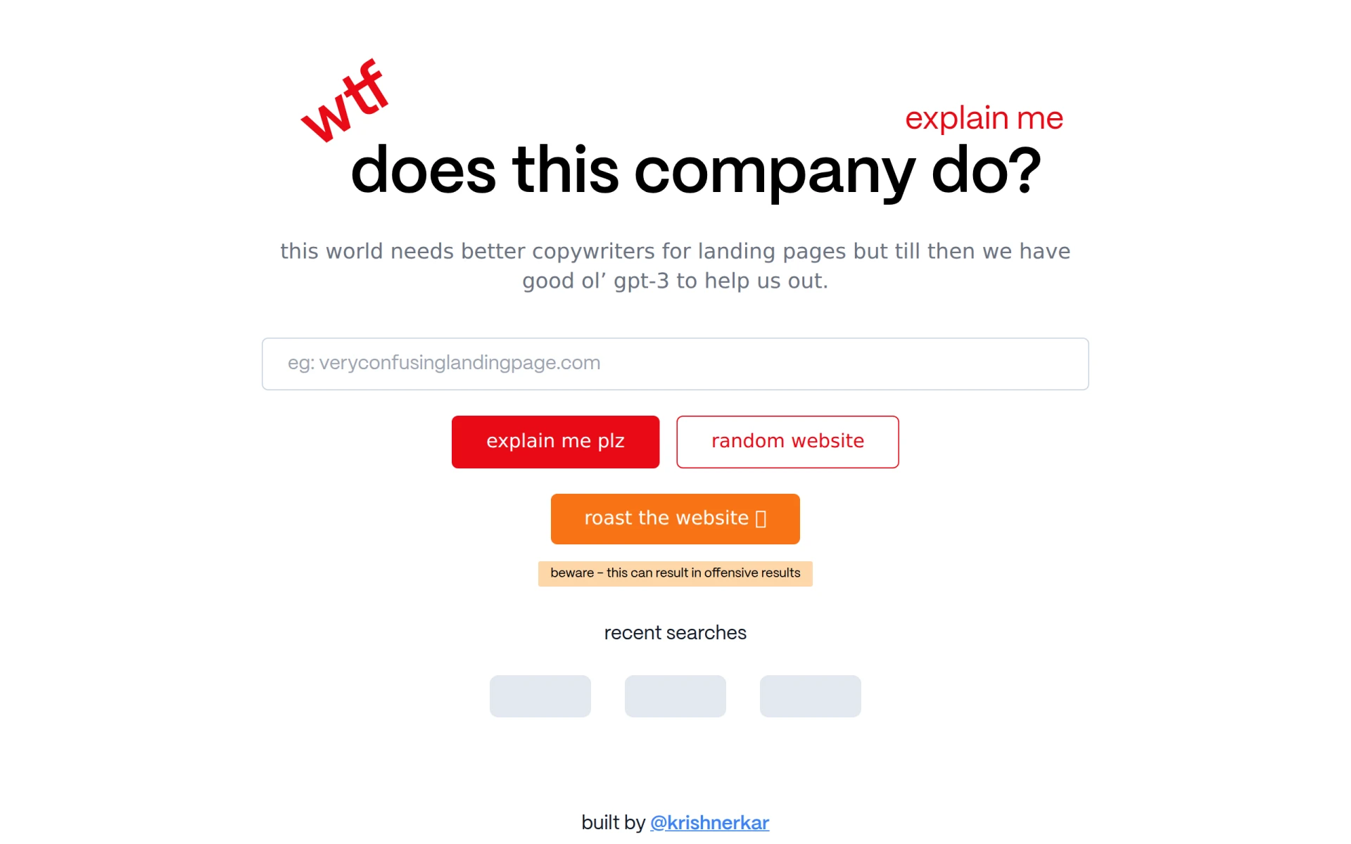 WTF Does This Company Do? screenshot