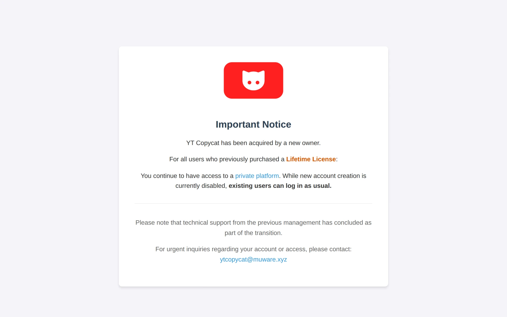 YT Copycat screenshot